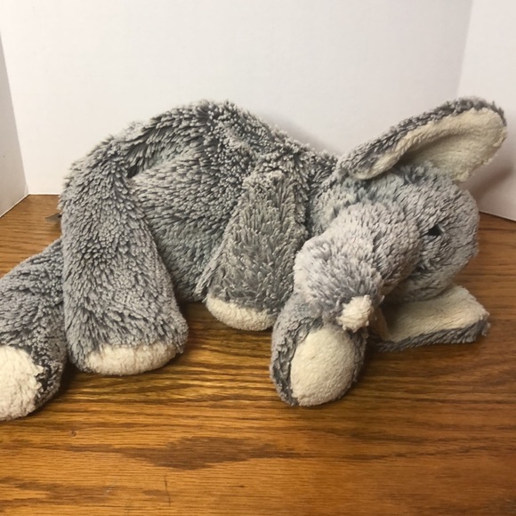 Mary Meyer Floppy Grey Elephant Plush Truck Up Good Luck Stuffed Animal - Picture 3 of 4